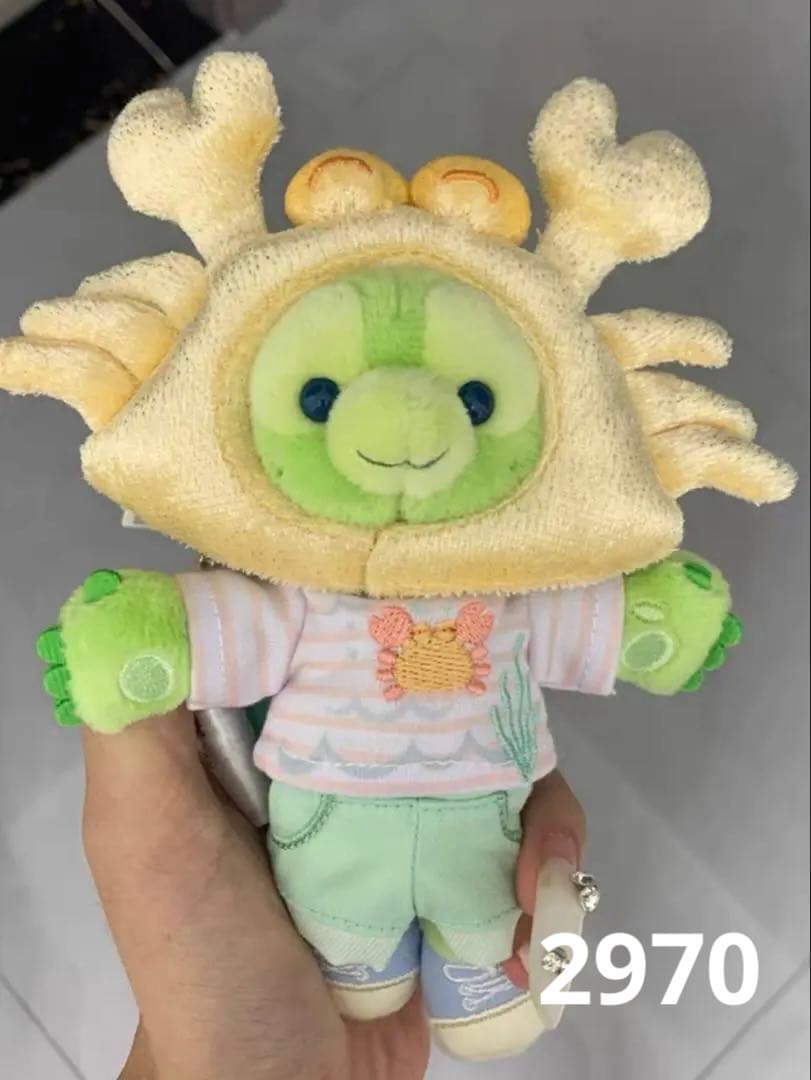 専用① お顔厳選　上海ディズニー　サマー　オルメル　ぬいぐるみSS9297