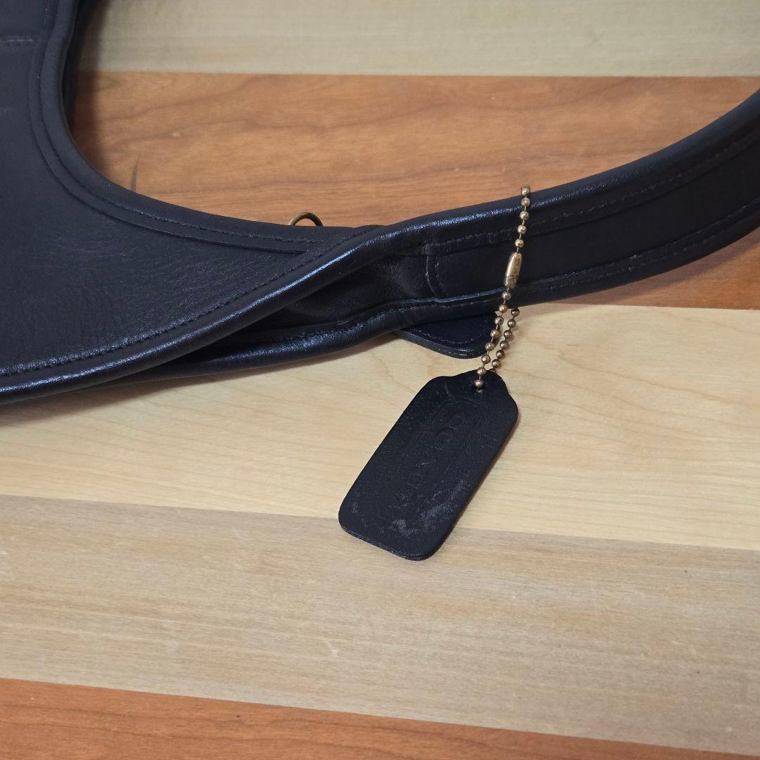 バッグ Vintage Coach Ergo Zip Bag 9025 Black