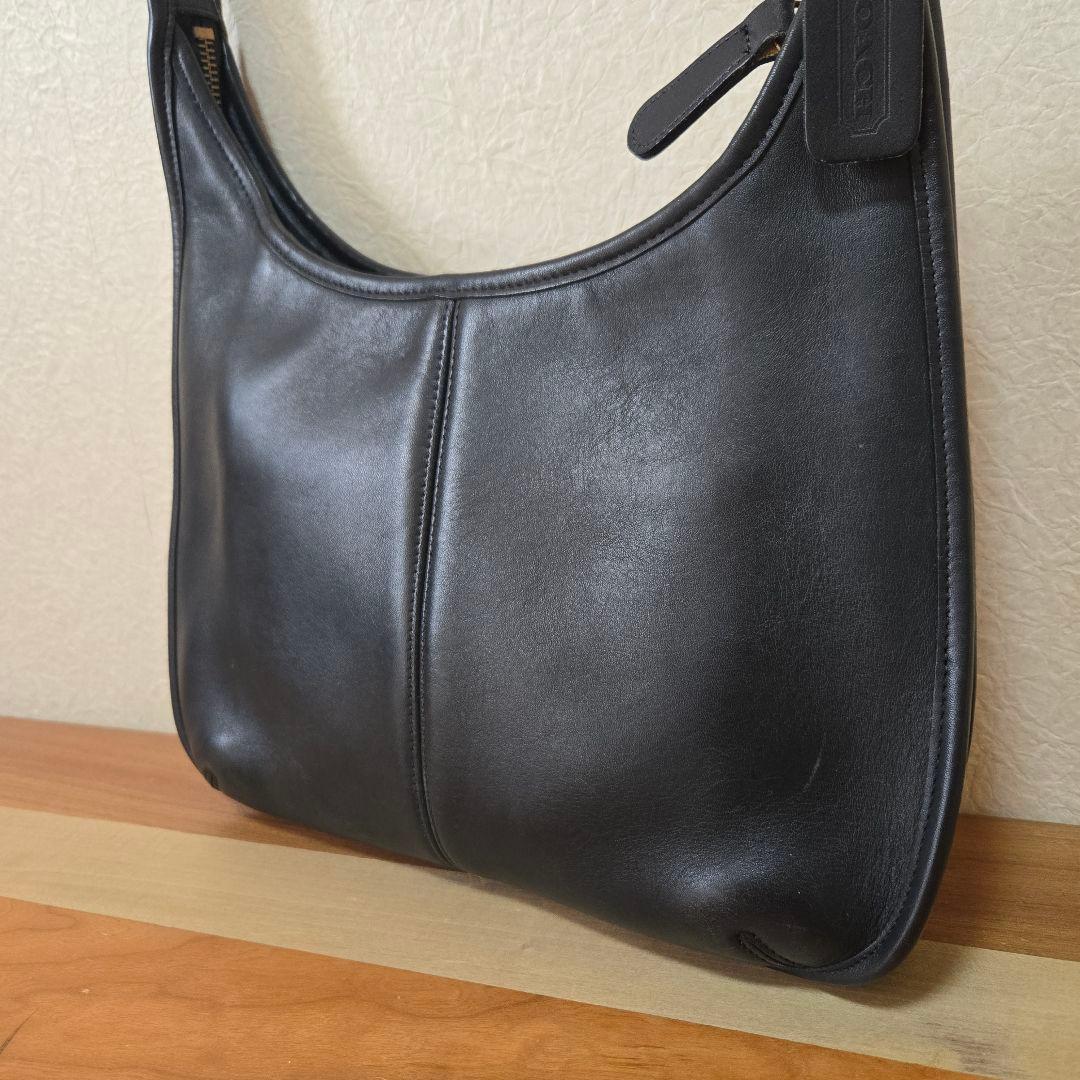 バッグ Vintage Coach Ergo Zip Bag 9025 Black