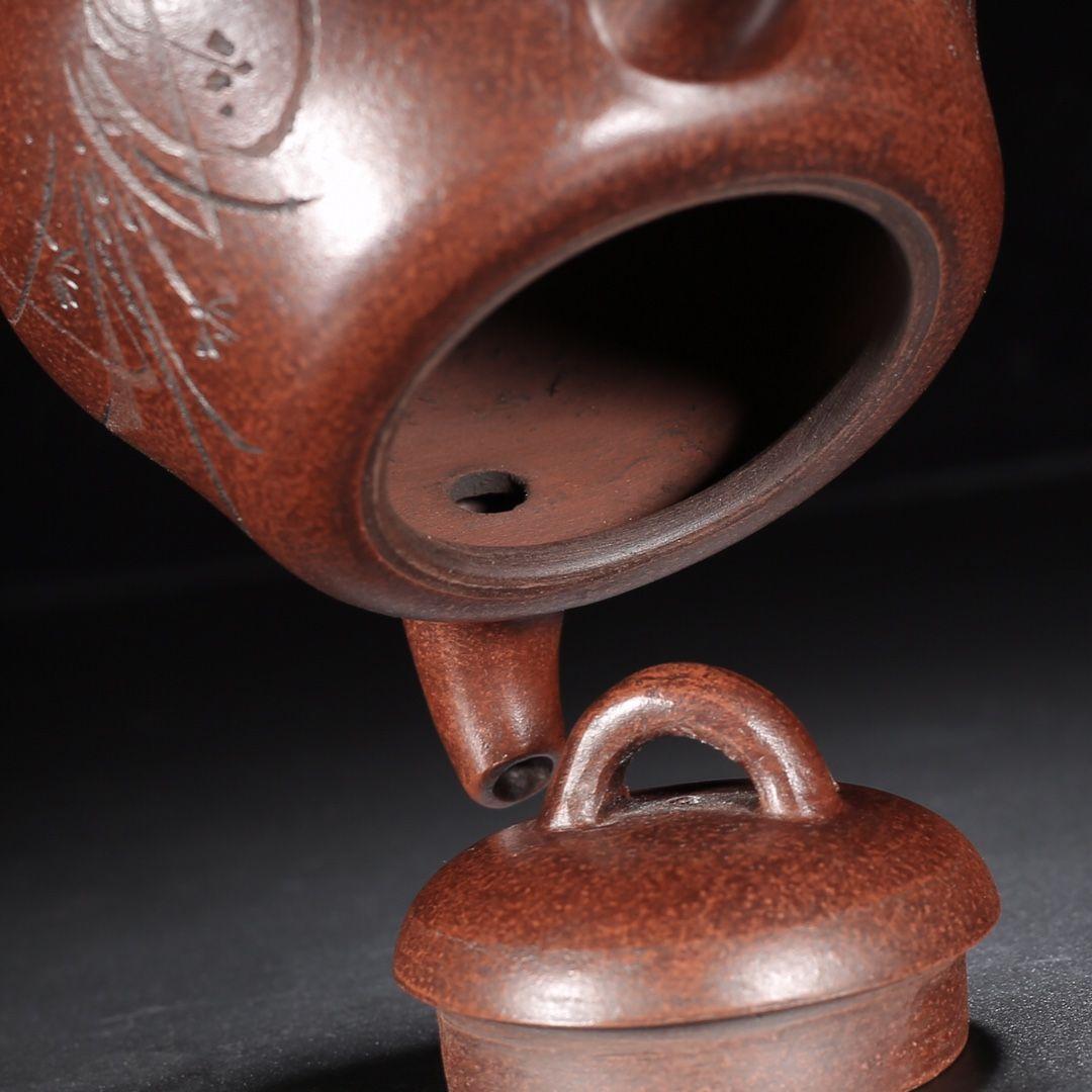 中国美術 宜興 紫砂壷 瓢簞壺 煎茶道具