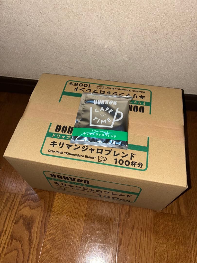 DOUTOR キリマンジャロブレンド 100杯分×3箱