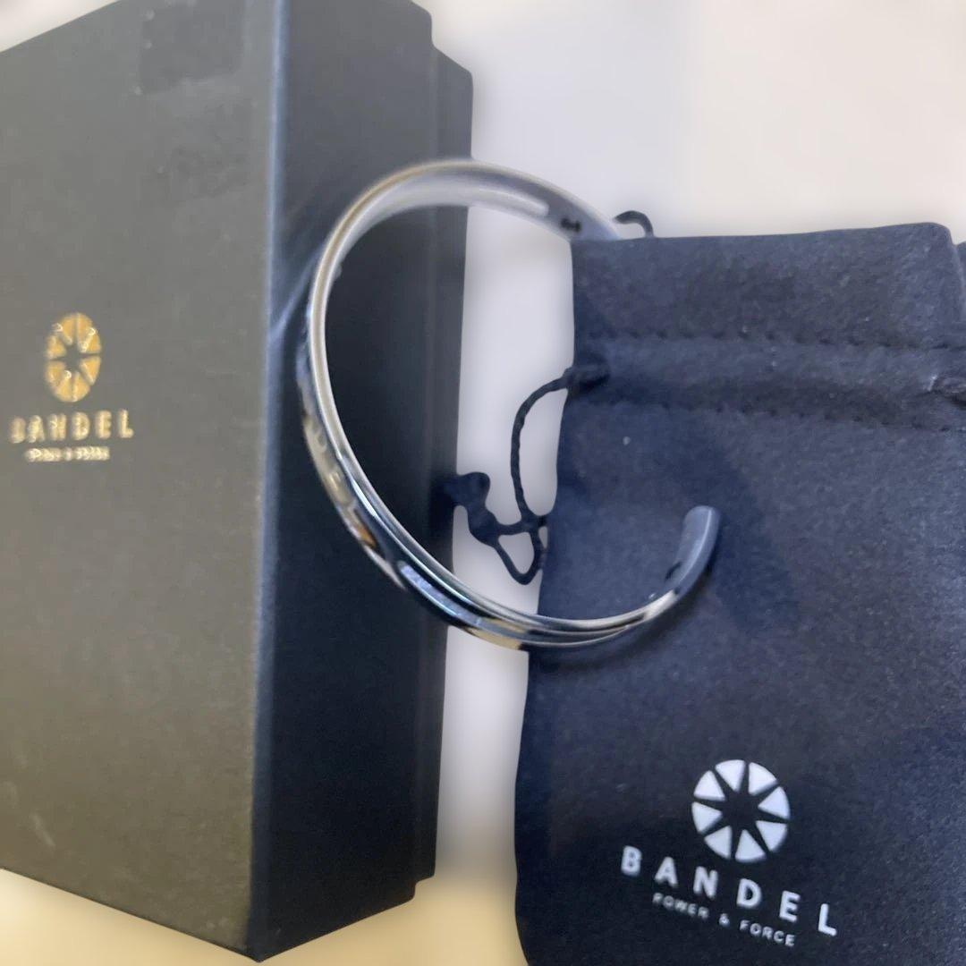 【新品未使用】BANDEL バングル シルバー L/LL 専用ポーチ・箱付き