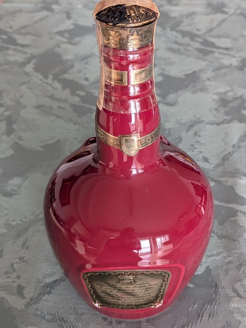 【未開栓美品】 Salute ロイヤルサルート21年赤ボトルウイスキー