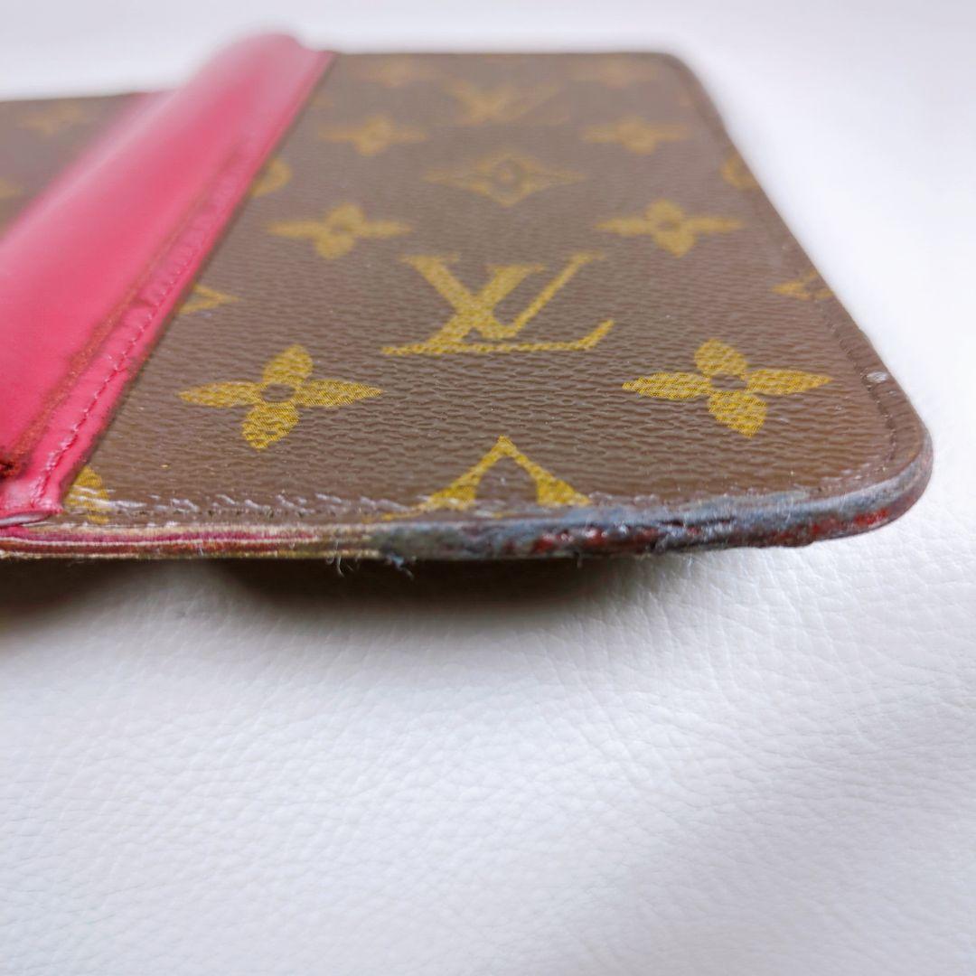 LOUISVUITTON iPhoneケース 15プロ モノグラム 手帳型