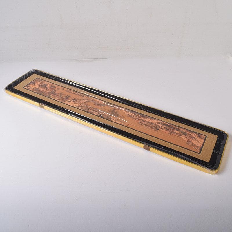 中国　清明上河園　黄金画　足金999　額装　証明書・箱付　7657C