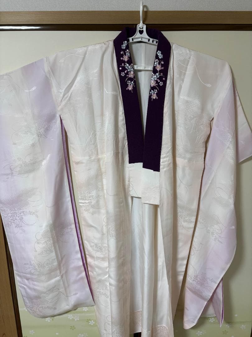 振袖・長襦袢・袴の３点セット　大学生　卒業式　成人式　正絹トールサイズぽっちゃり