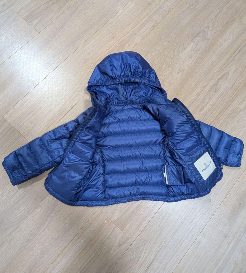 MONCLER　ベビー　ダウン　ネイビー