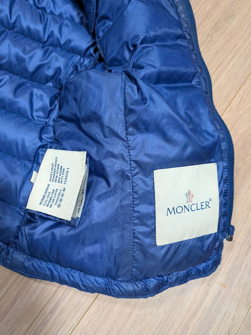 MONCLER　ベビー　ダウン　ネイビー