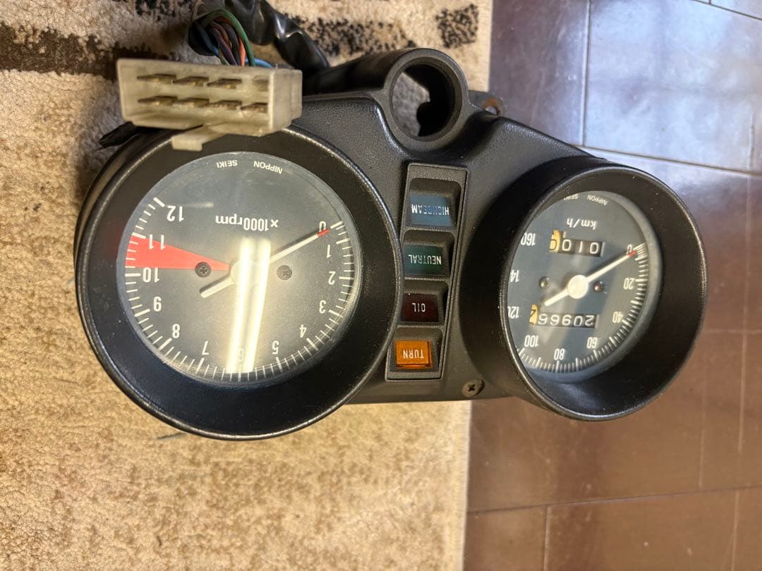 cb250t cb400t メーター