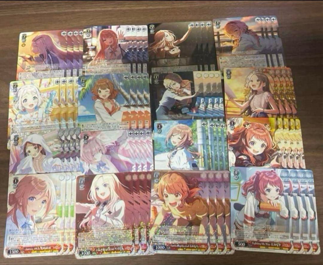 学マス 学園アイドルマスター RR以下4コン ヴァイスシュヴァルツ ④ A統一