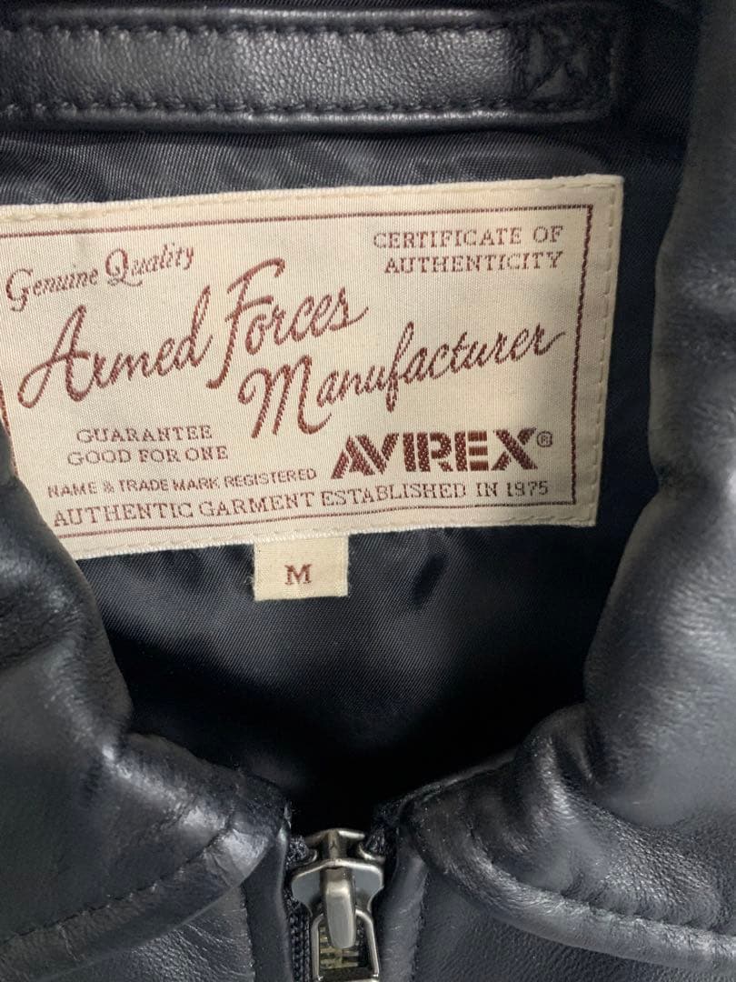 アヴィレックス トムキャット ライダース 革ジャン