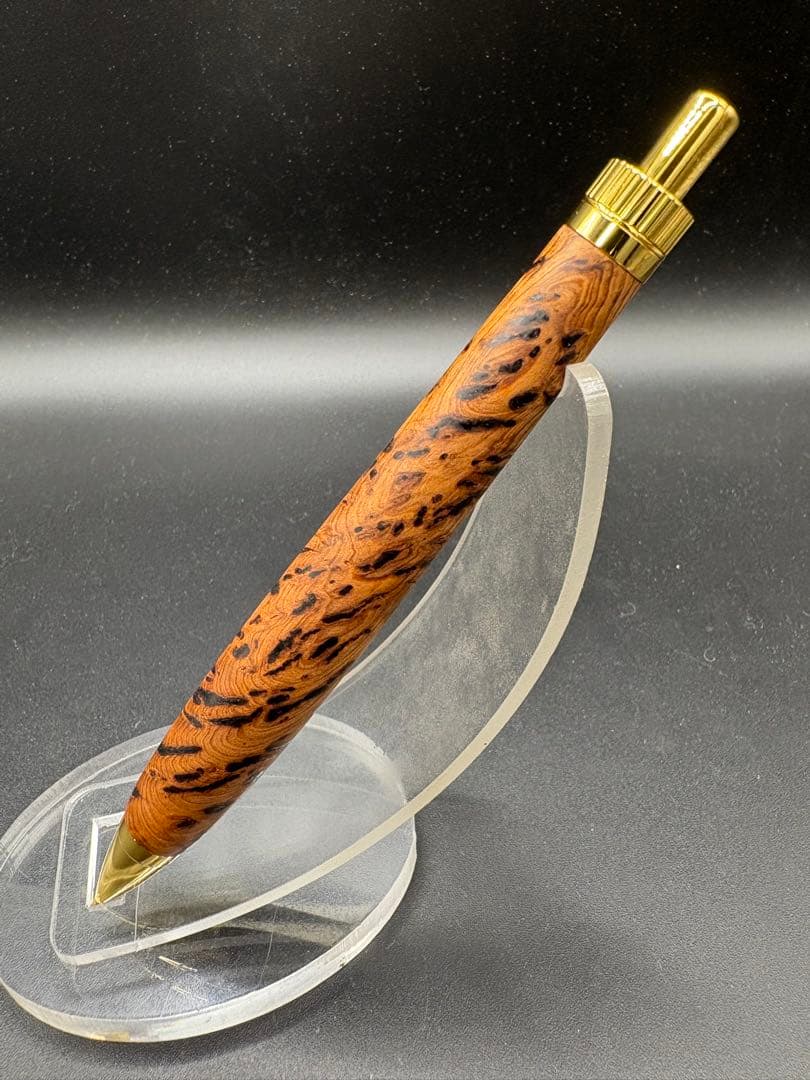 500超極上　屋久杉　泡瘤　木軸シャーペン　ボールペン