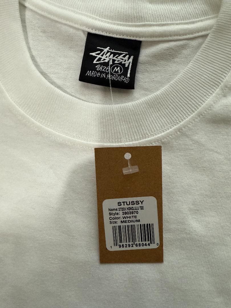 『新品未着用』STUSSY HONOLULU ホワイト Mサイズ