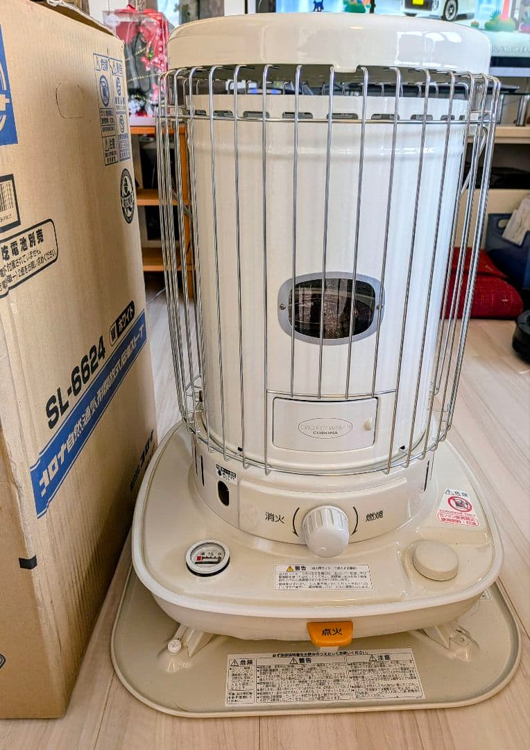 コロナ SL-6624 ホワイト ストーブ