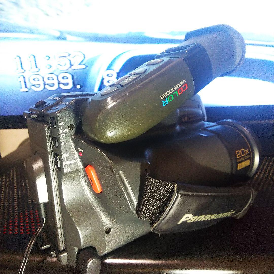 Panasonic 希少 VHS-C ビデオカメラ NV-A20
