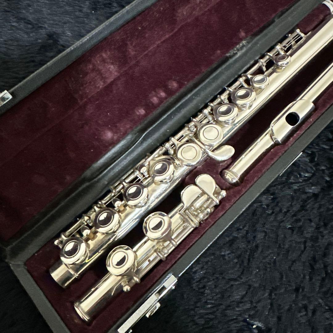 YAMAHA YFL-311 フルート 管楽器 ケース付属 頭部管銀製 シルバー