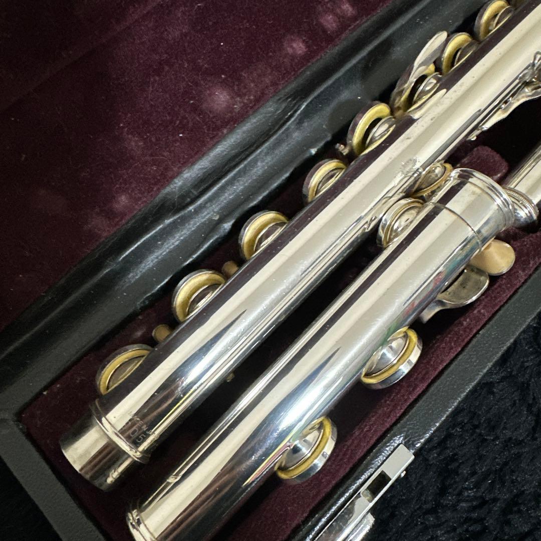 YAMAHA YFL-311 フルート 管楽器 ケース付属 頭部管銀製 シルバー