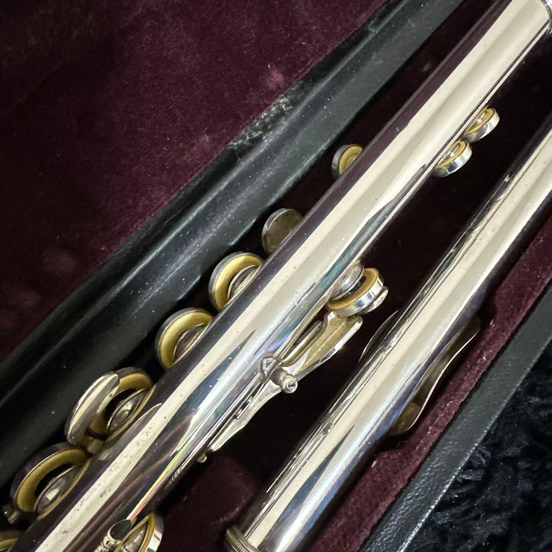 YAMAHA YFL-311 フルート 管楽器 ケース付属 頭部管銀製 シルバー