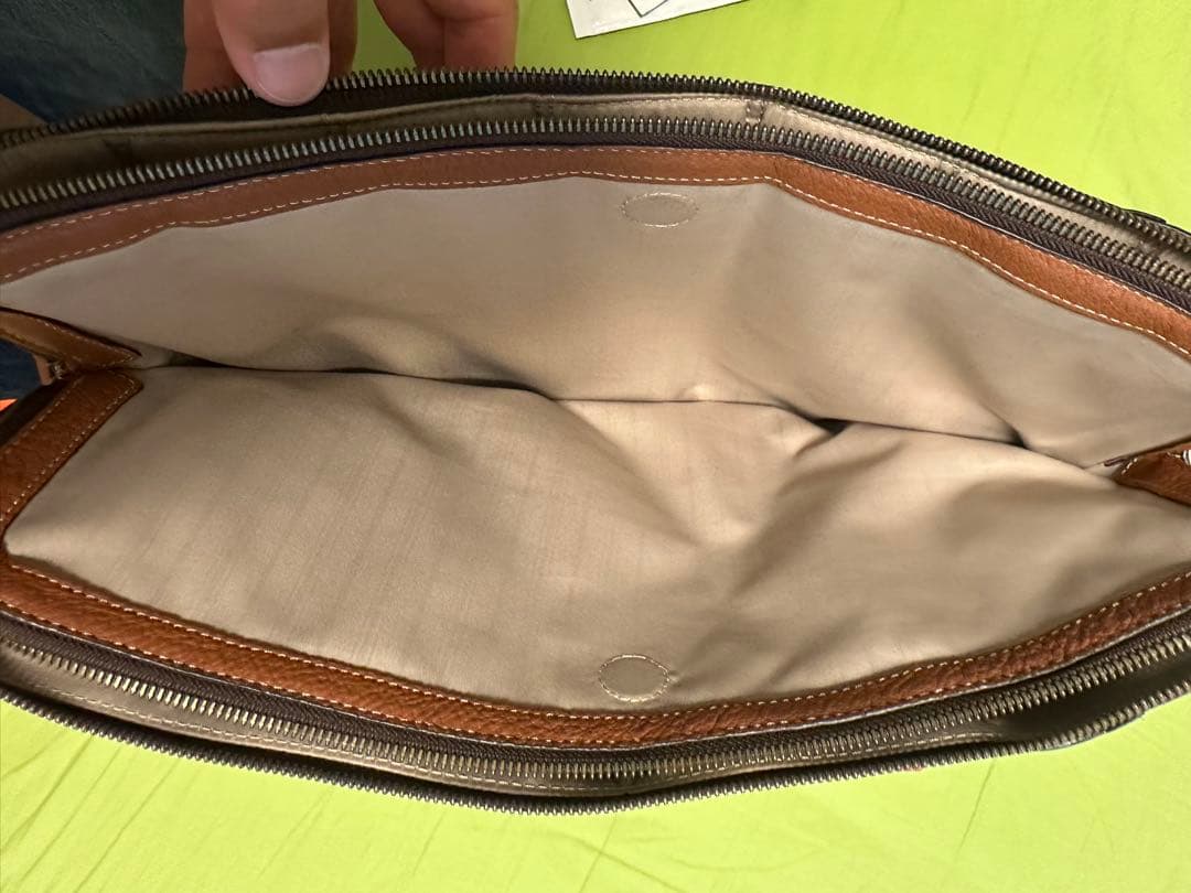 TUMI ブラウン ビジネスバッグ