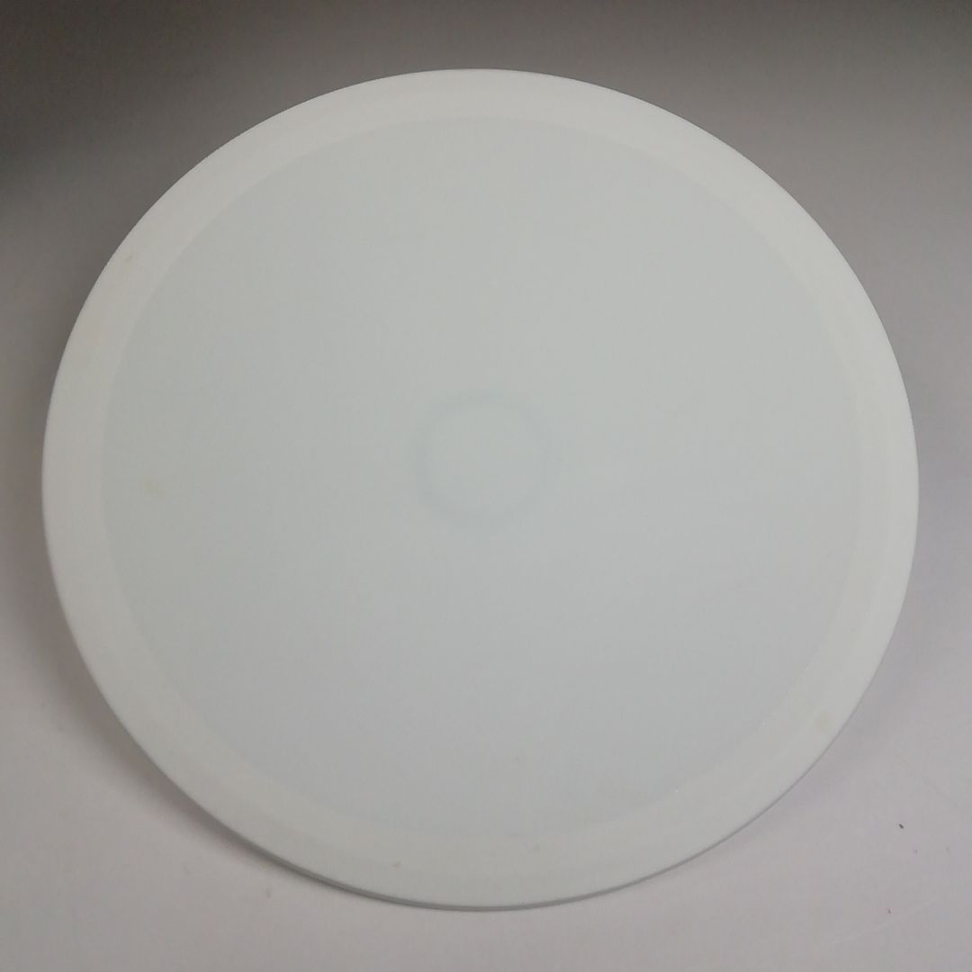 Ｗ６４　水指　『白磁　青海波』『末広水指』『横石喜助 造』　共箱　茶道具