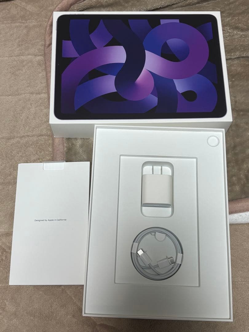 iPad Air 第5世代 64gb M1 Wifi+Cellular パープル