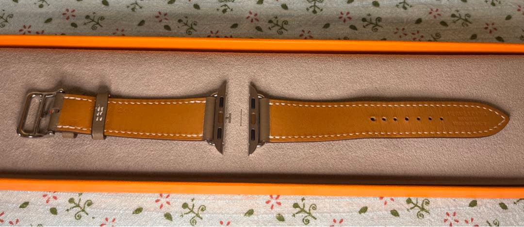 アップルウォッチ　エルメス　シンプルトゥール　エトゥープ　41mm