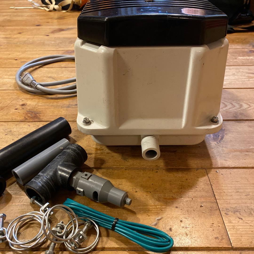 安永エアーポンプ　LW-150 100V 155W 浄化槽、大型水槽