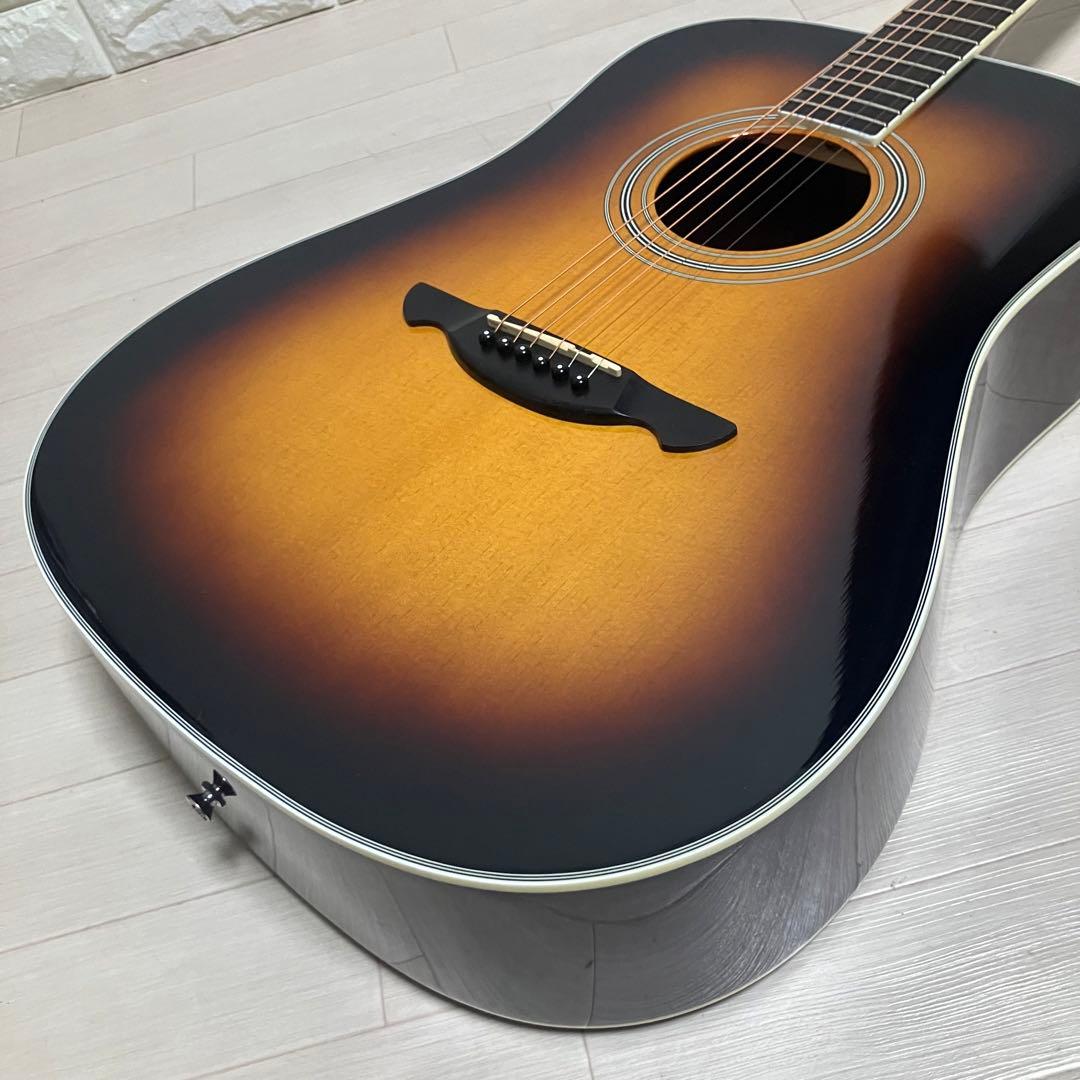 【弦新品】James JD400 ジェームス アコースティックギター /バック付