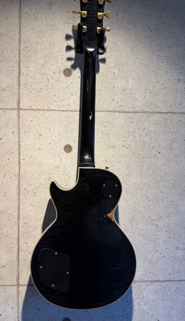 GRECOレスポールカスタム　ブラックビューティー