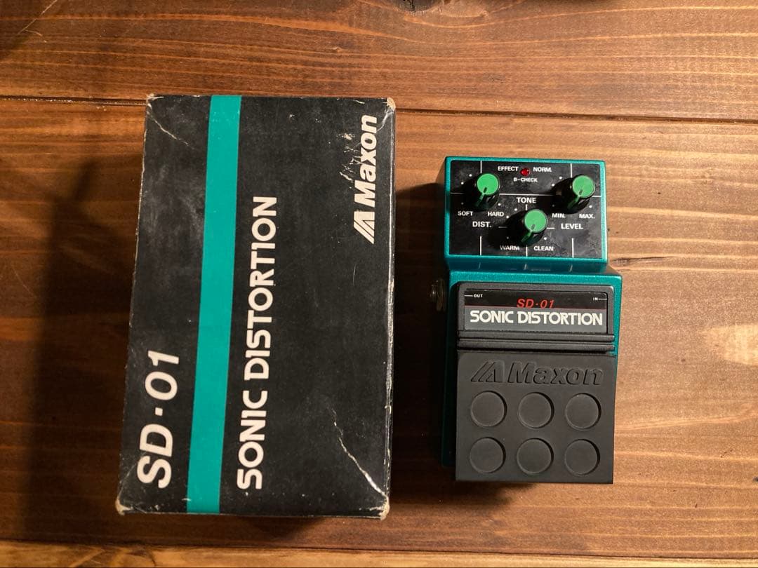 Maxon SD-01 ソニックディストーション　艶ありJRC4558D