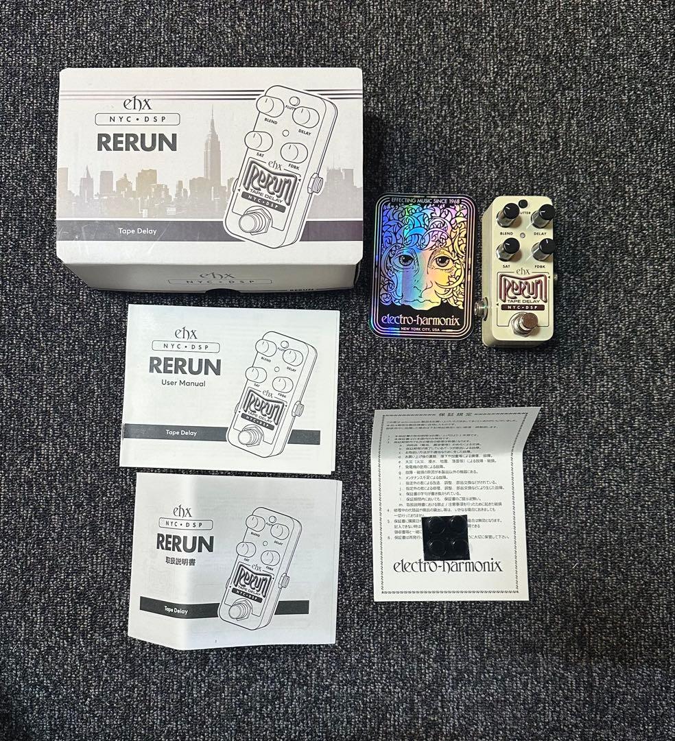 【新年特価＊MINI空間系】RERUN Tape Delay エフェクター