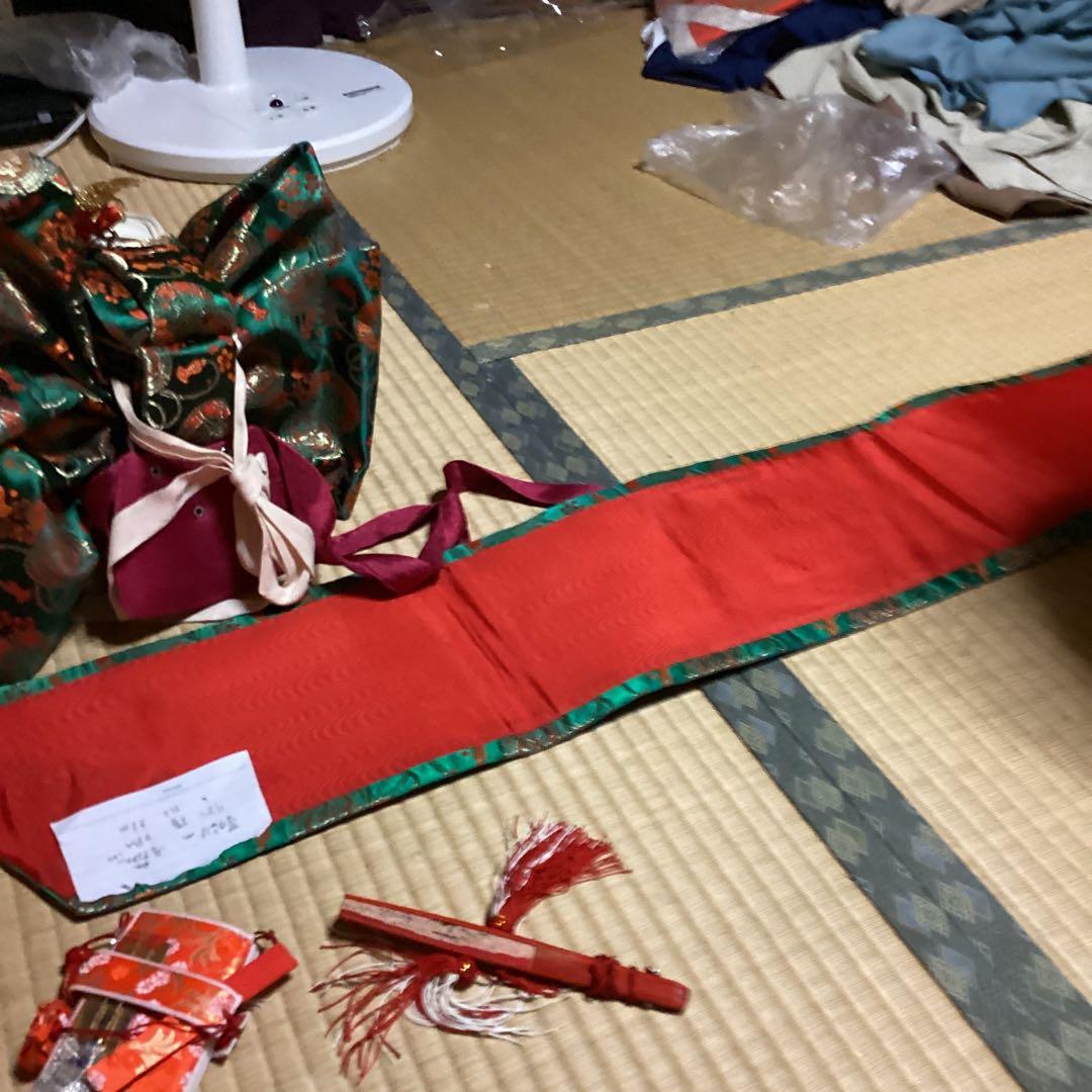 いいい．他のお方購入不可です。帯幅18センチ　草履21センチ