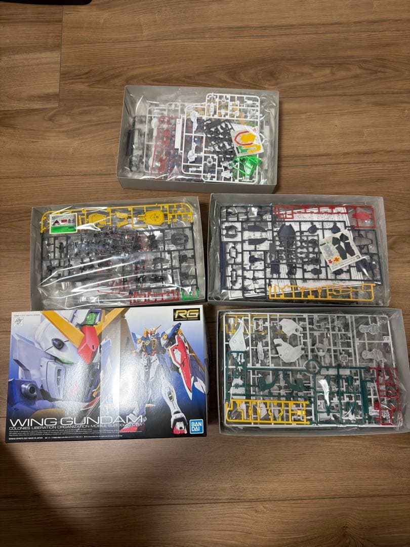 RG HG ガンプラセット ウイングガンダム 他