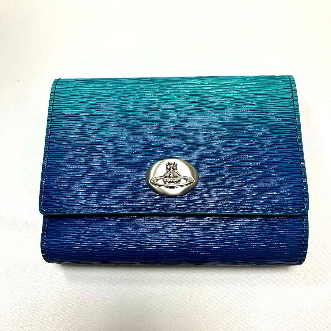 Vivienne Westwood 折財布 グラデーション 口金二つ折り財布