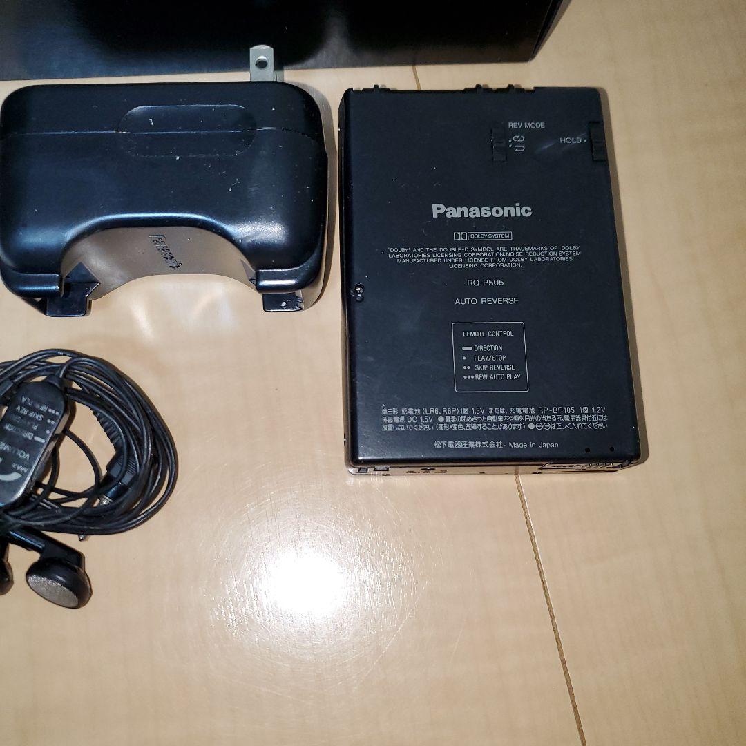 ジャンク　Panasonic　カセットプレイヤー　RQ-P505