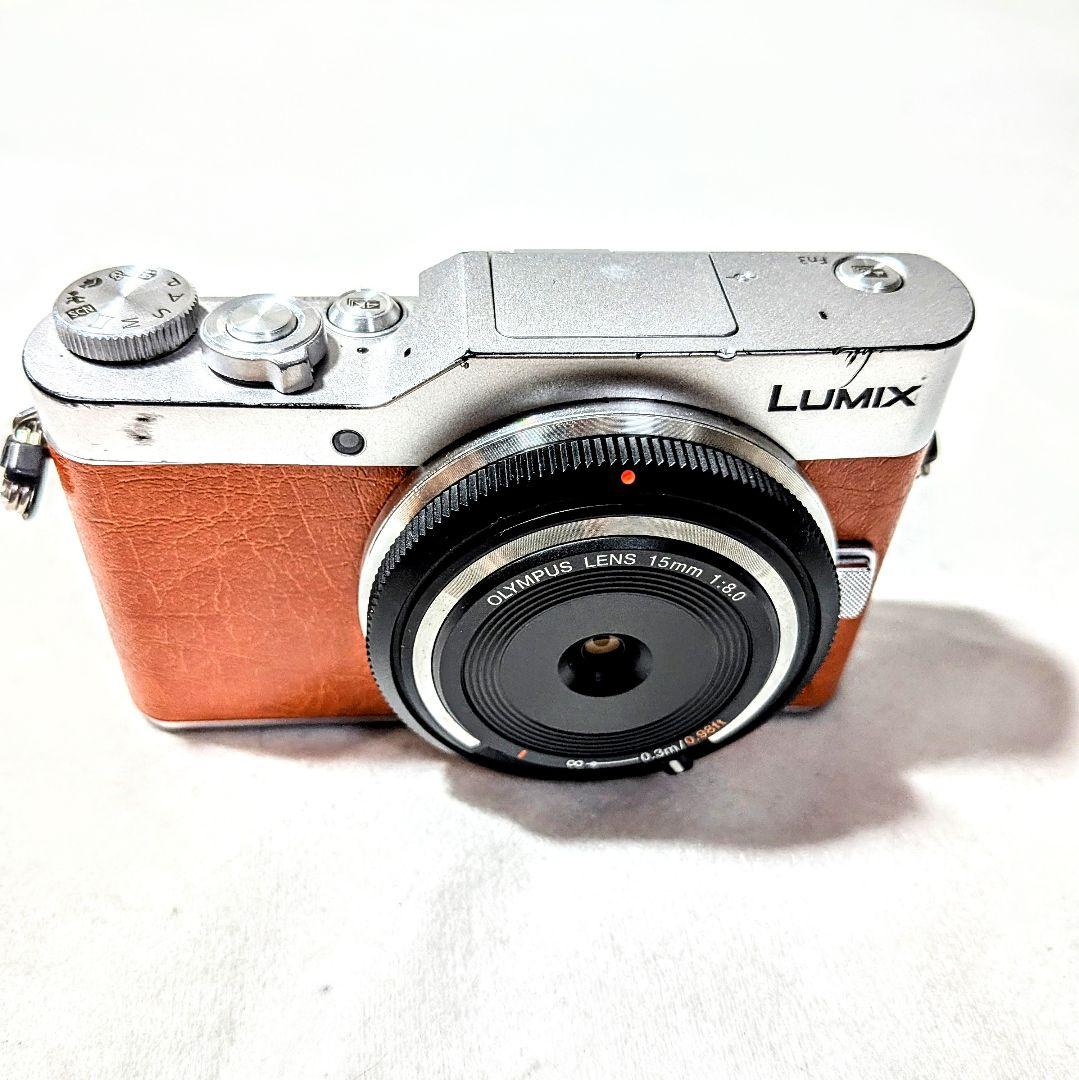 LUMIX DC-GF9 4K ミラーレスカメラ オレンジ　Wレンズ付き