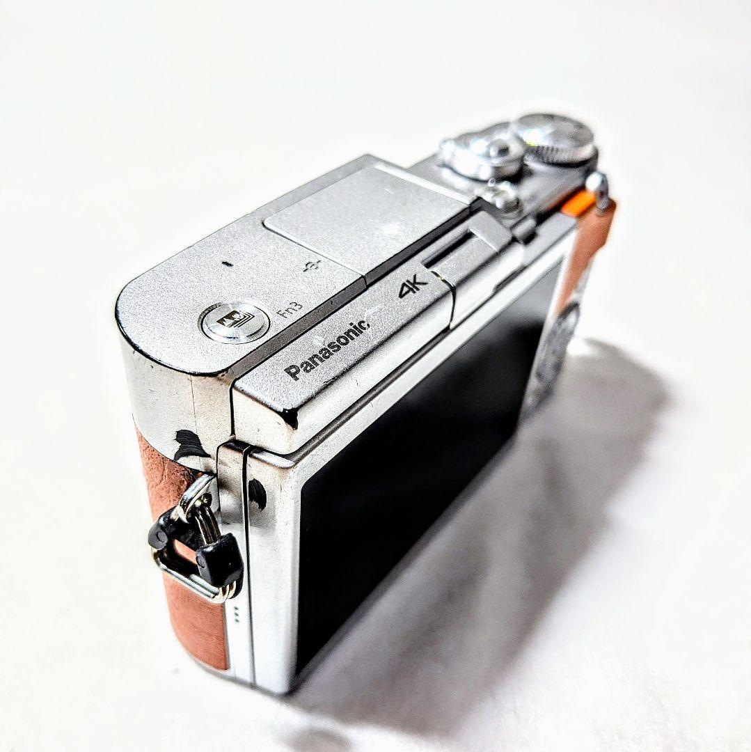 LUMIX DC-GF9 4K ミラーレスカメラ オレンジ　Wレンズ付き