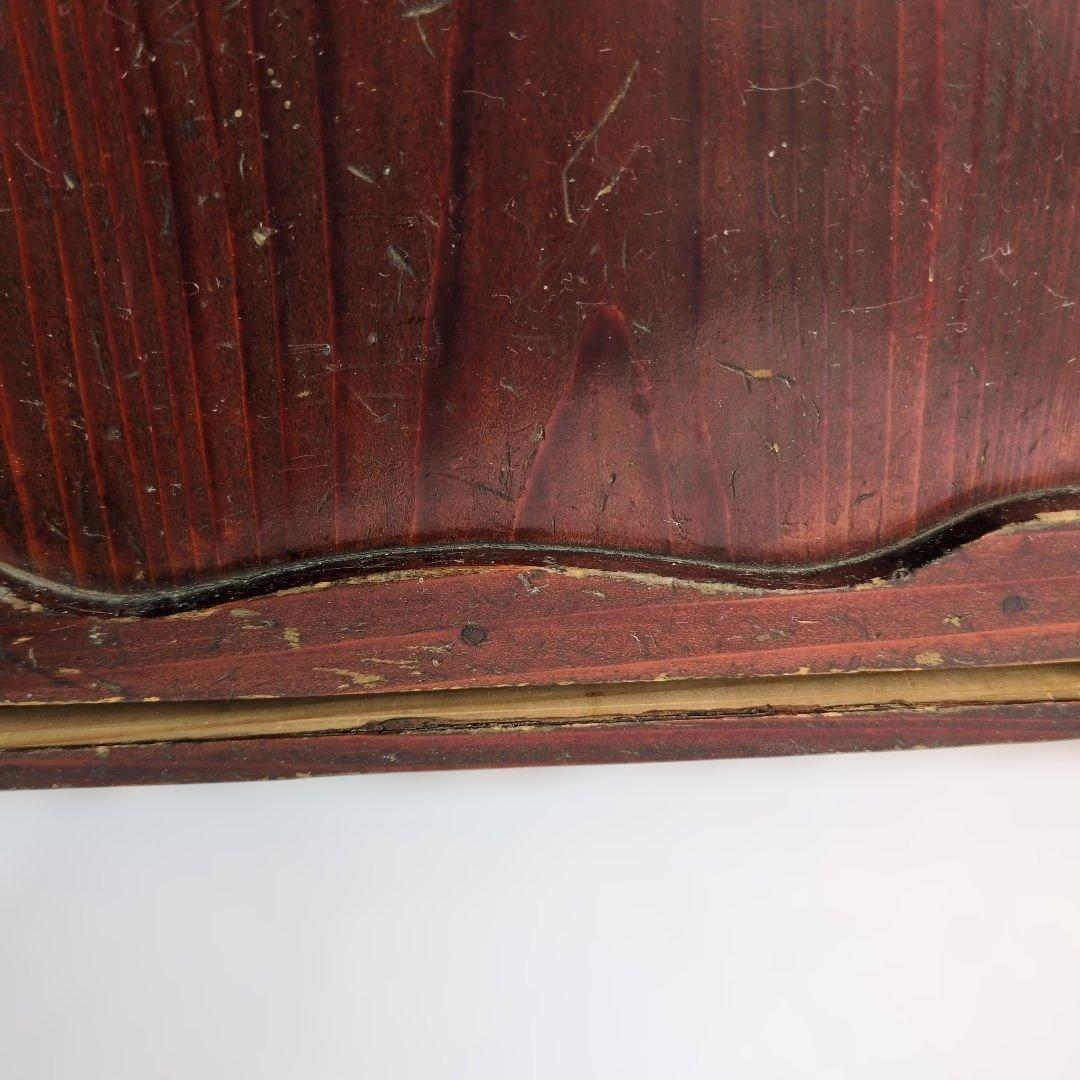 骨董品　訳あり　昔のオカモチ？木製収納箱