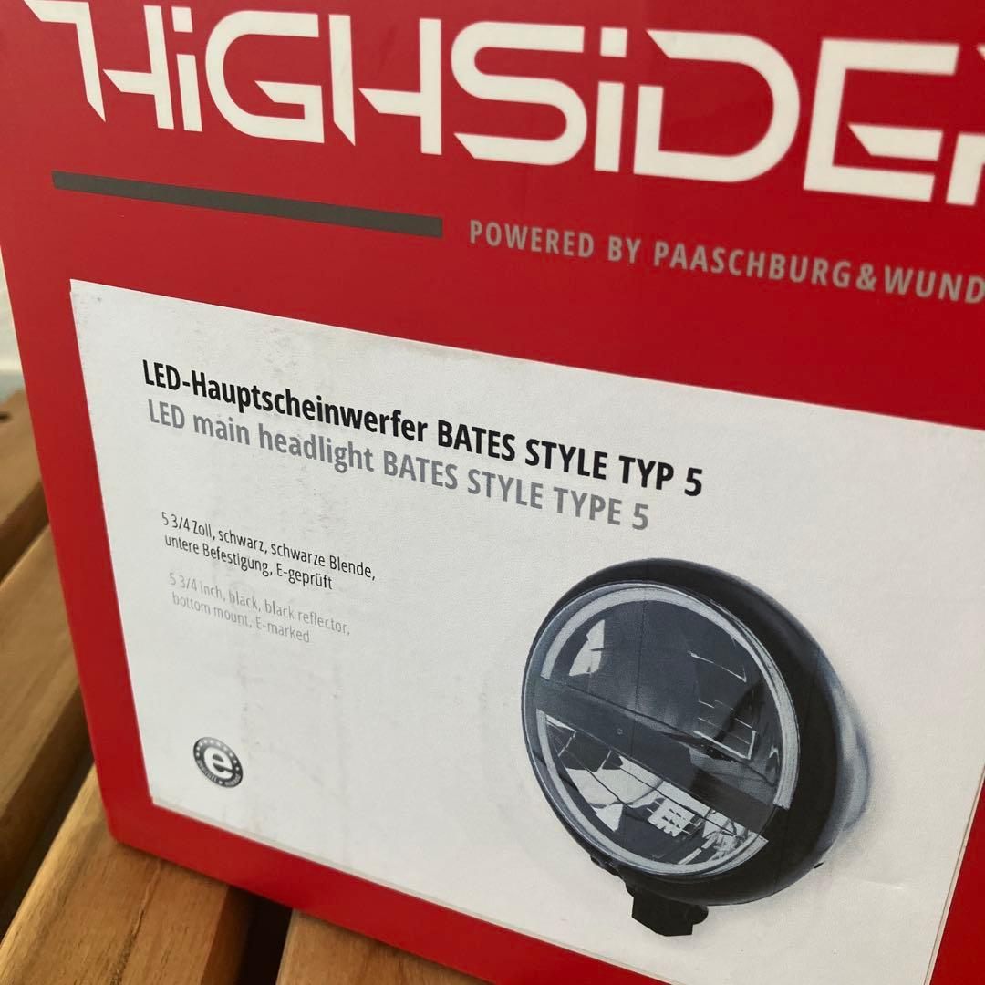 BMW RnineT Highsider LEDヘッドライト ベイツスタイル