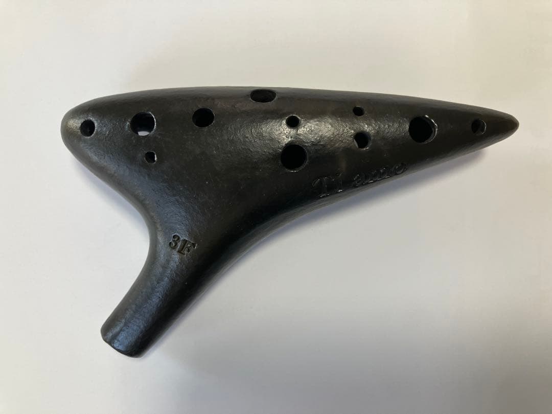 Ti amo ティアーモ オカリナ ３F (SF) 黒陶モデル 13穴