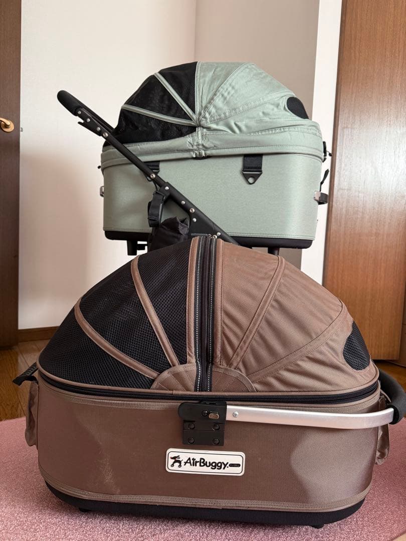 エアーバギー フレーム本体とコット2個セット