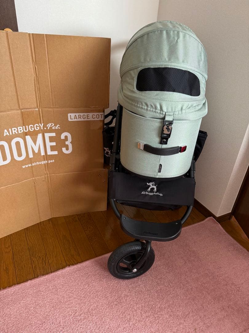 エアーバギー フレーム本体とコット2個セット