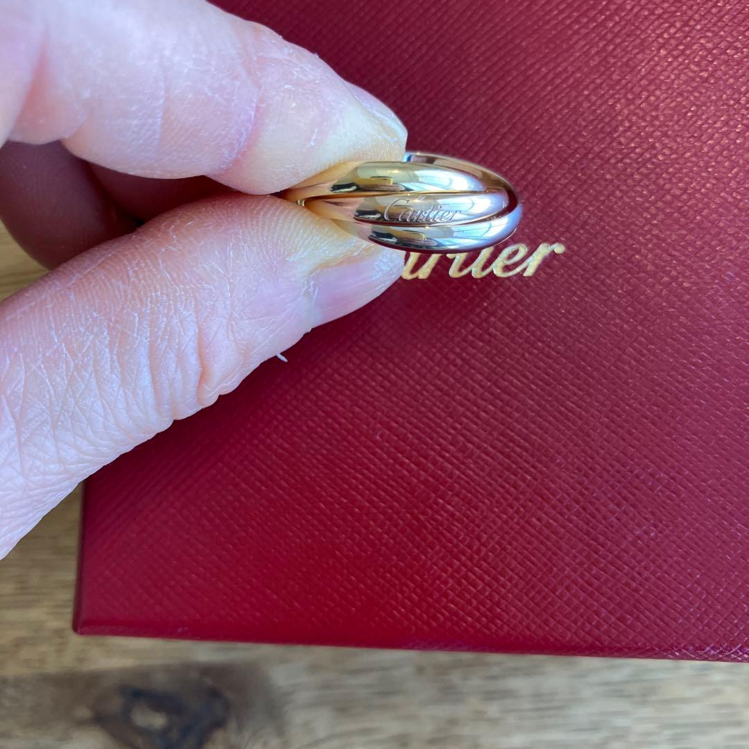 カルティエ　トリニティリング　スモールSM 56 16号(旧タイプ)