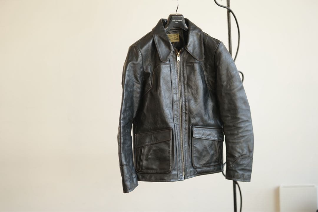 JOE McCOY 70s ホースハイド レザージャケット 38