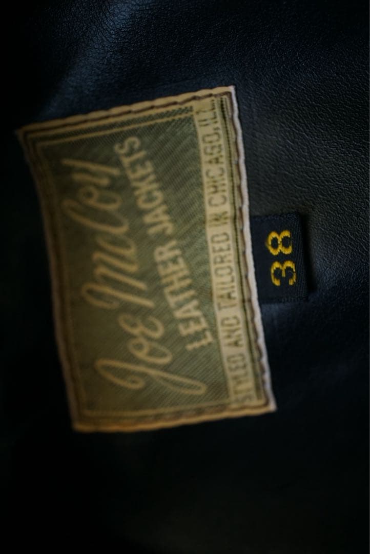 JOE McCOY 70s ホースハイド レザージャケット 38