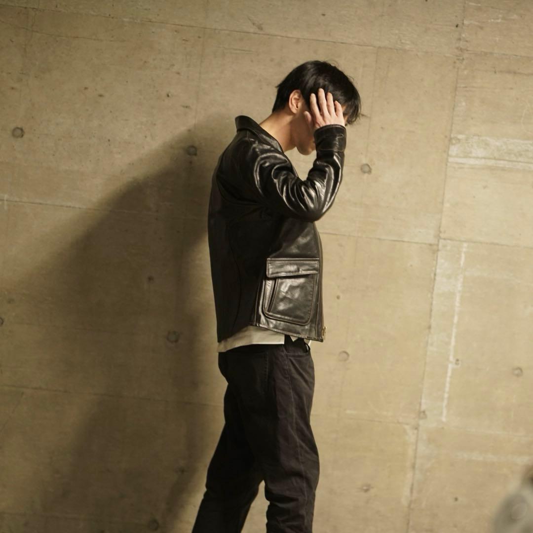 JOE McCOY 70s ホースハイド レザージャケット 38