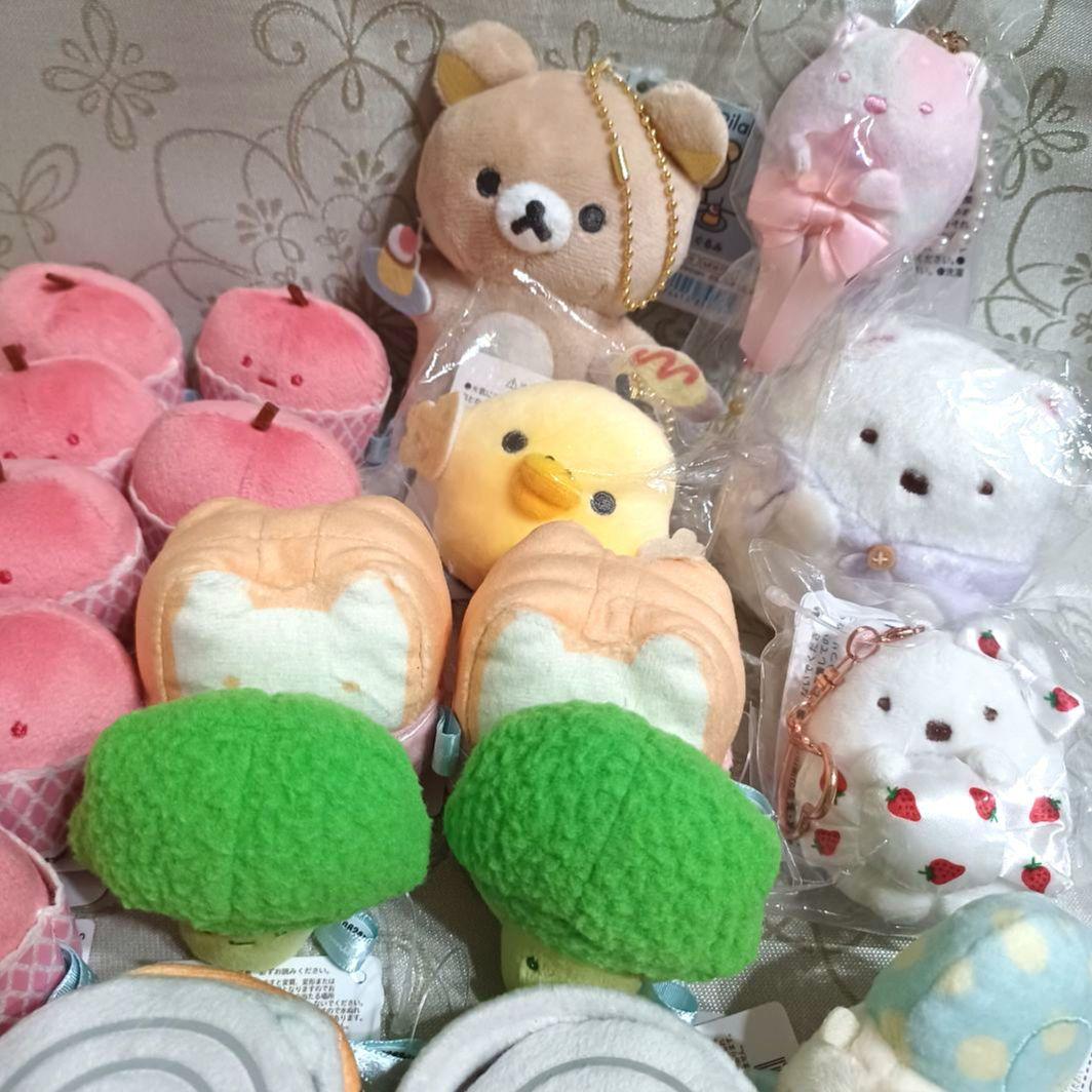 すみっコぐらし　リラックマ　てのりぬいぐるみ　ぶらさげぬいぐるみ　まとめ売り