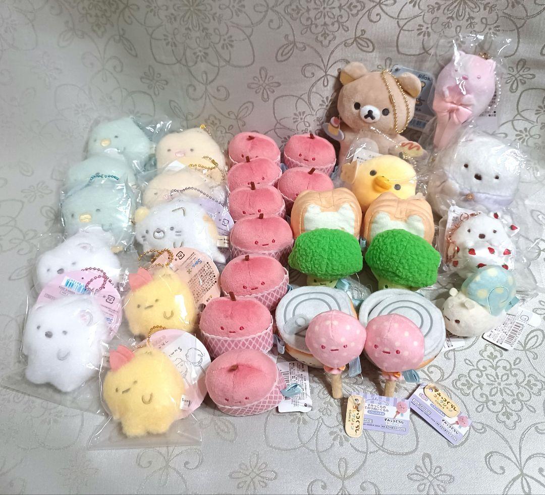 すみっコぐらし　リラックマ　てのりぬいぐるみ　ぶらさげぬいぐるみ　まとめ売り