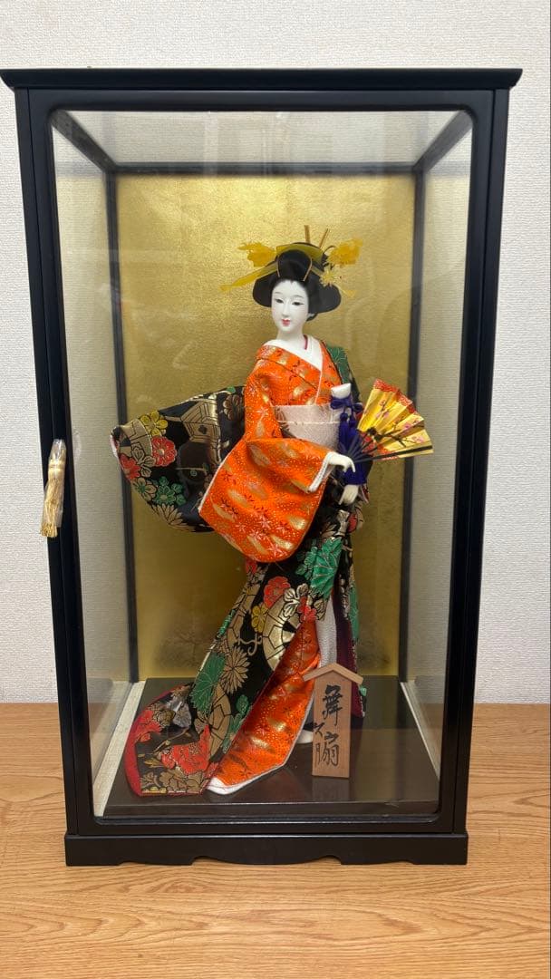 久月 日本人形 舞扇