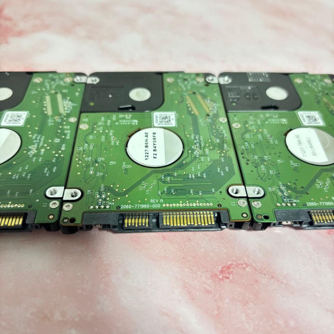 【1TB】【Western Digital製 統一】★2.5インチ★内臓HDD★